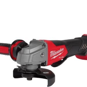 Milwaukee 2880-20 M18 FUEL 4-12 inch 5 inch Cordless Lithium-Ion Brushless Small Angle Grinder with Non-Locking Paddle Switch (Tool Only)