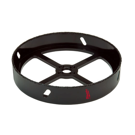 4-3/8" Recessed Light Carbide Grit Hole Saw with Pilot Bit | 49-56-0300