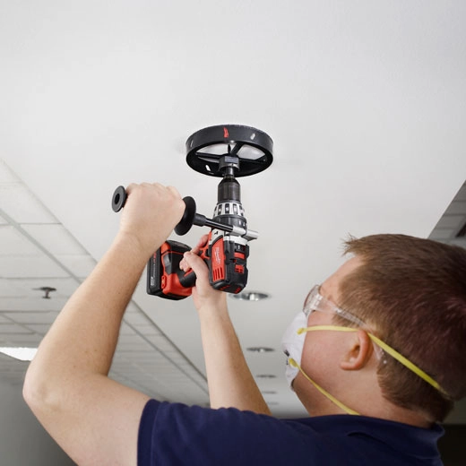 4-3/8" Recessed Light Carbide Grit Hole Saw with Pilot Bit | 49-56-0300