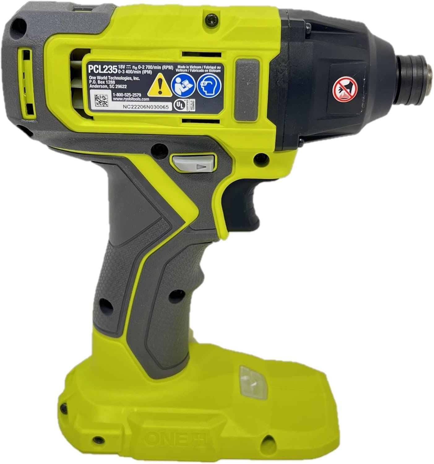 RYOBI ONE+ 18V Cordless 1/4" Impact Driver PCL235 (Tool Only) - Image 2