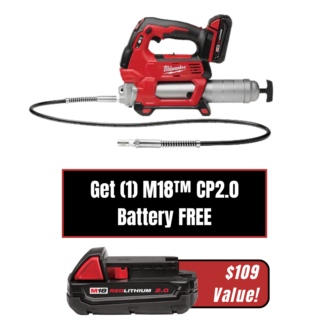 Milwaukee Cordless 2 Speed Grease Gun Kit | (2646-21CT)