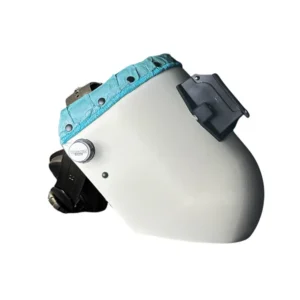 Pirarucu/Fish Chopped Top Leather Finer Pipeliner Welding Hood | Pipeliners Cloud