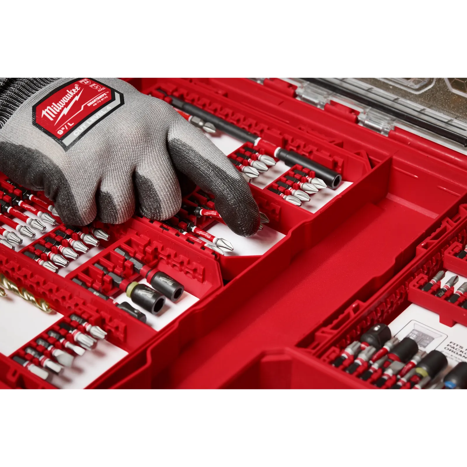 Milwaukee Shockwave Packout Impact Screwdriver Bit Set (100-Piece) 48-32-4082