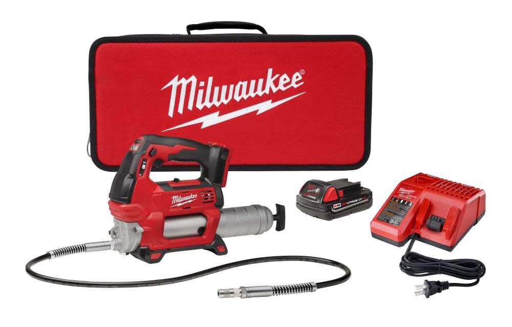 Milwaukee Cordless 2 Speed Grease Gun Kit | (2646-21CT)