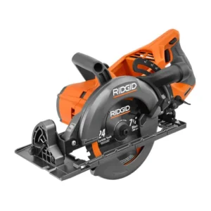 18V Brushless Cordless 7-1/4 in. Rear Handle Circular Saw (Tool Only) – RIDGID