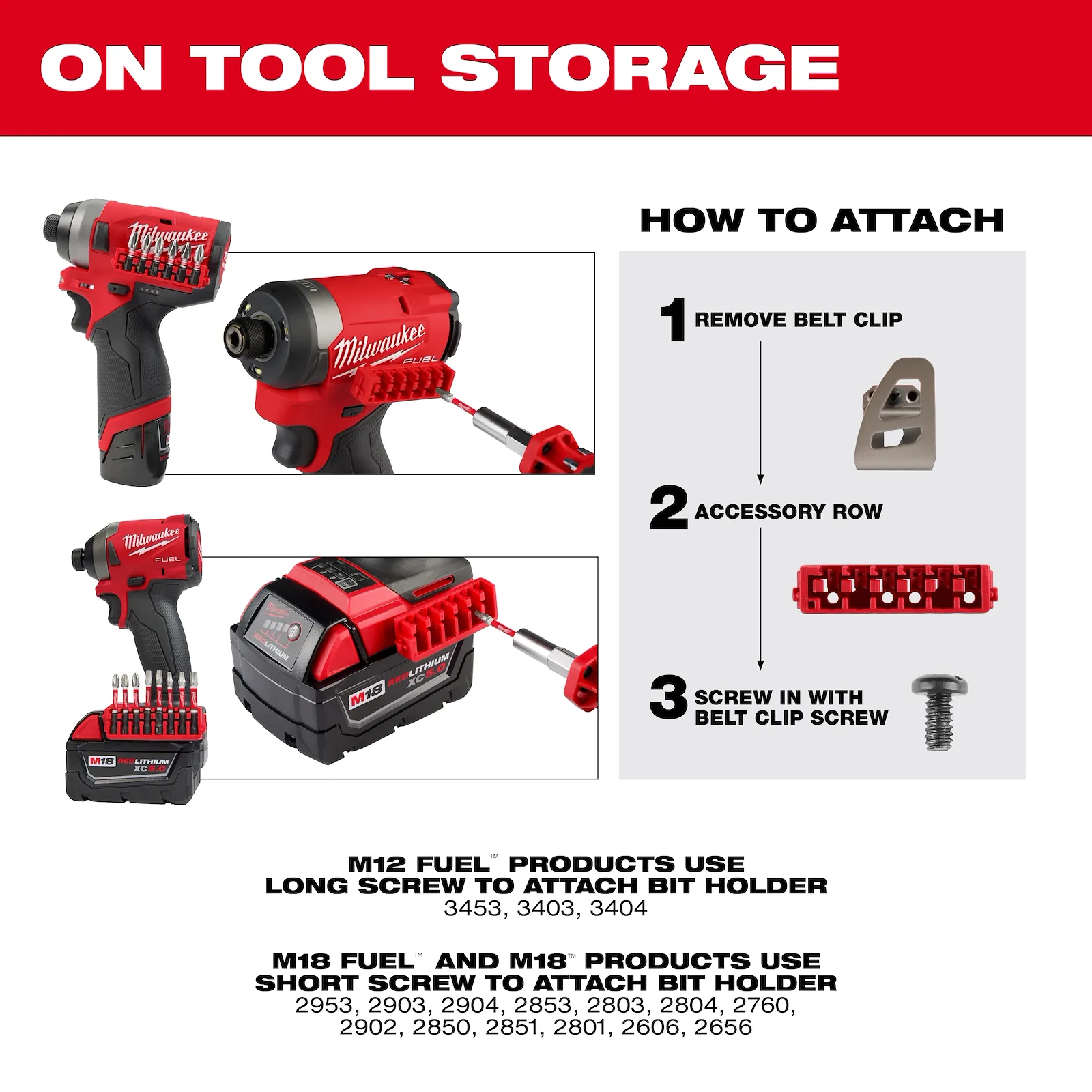 Milwaukee 75 PC SHOCKWAVE™ Impact Duty Drill, Drive & Fasten Set | 48-32-4098