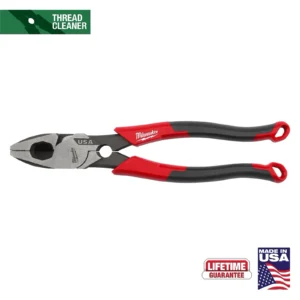 Milwaukee 9" Lineman's Comfort Grip Pliers w/ Thread Cleaner (USA) | MT550T