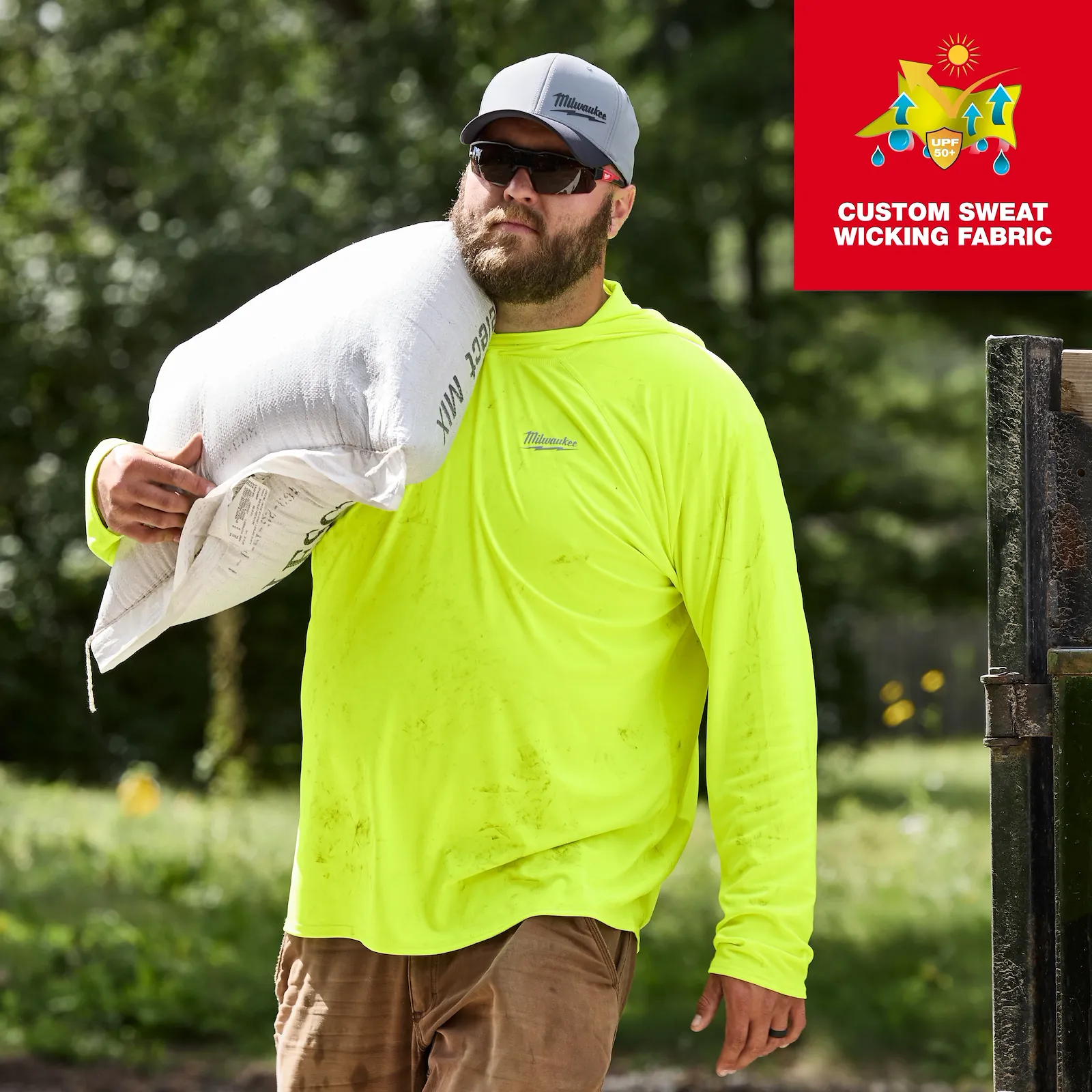 Milwaukee Hooded Sun Shirt | M550A-2X