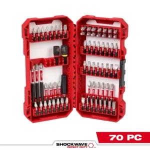 Milwaukee 48-32-5151 Shockwave Impact Dutyl Screw Driver Bit Set (70-Piece)