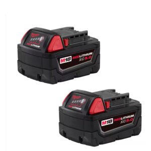 Milwaukee M18 XC Extended Capacity 5.0 AH Battery Pack (2PACK) 48-11-1852
