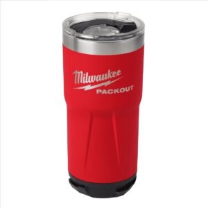 Milwaukee PACKOUT Red 20 oz. Insulated Tumbler